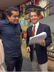 Polar Bear at Entrance of Club