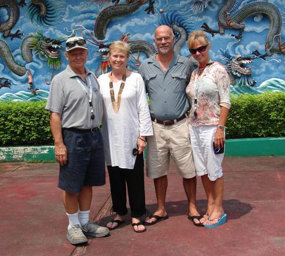 Photo of Vivian Callahan and Friends in Singapore