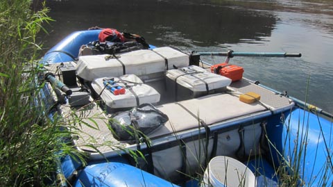 Photo of a Grand Canyon Raft