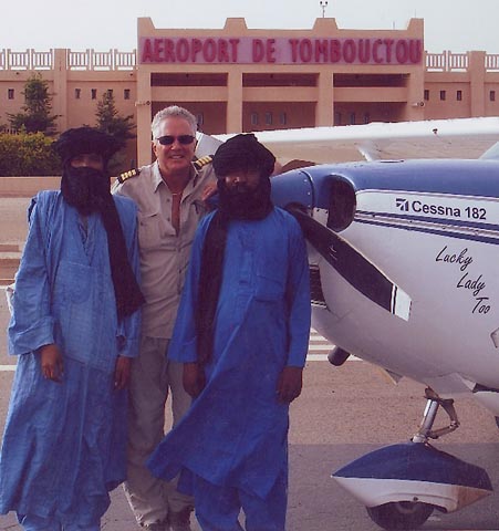 Photo of Bob Gannon at Timbuktu Mali Africa