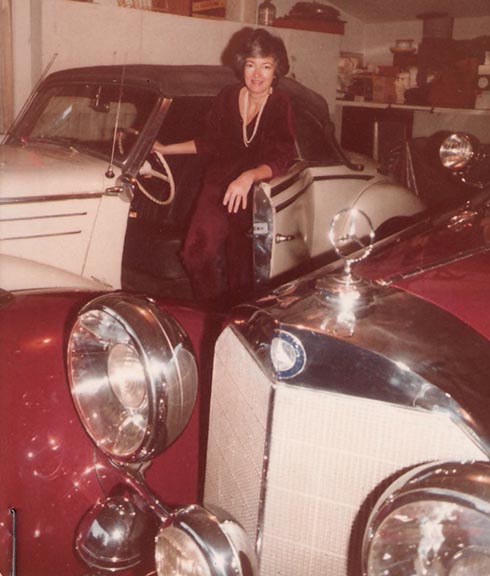 Photo of Lady with old vehicles