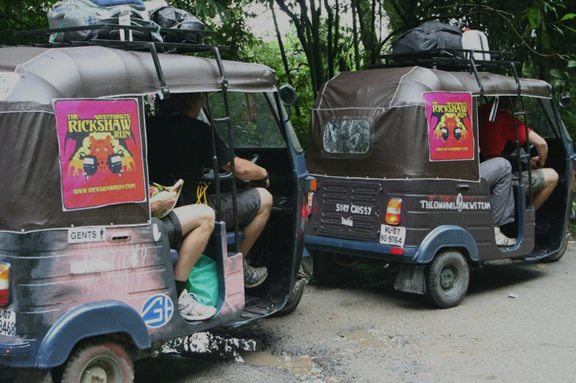 Photo of Dennis Przywara - Racing Rickshaws in India