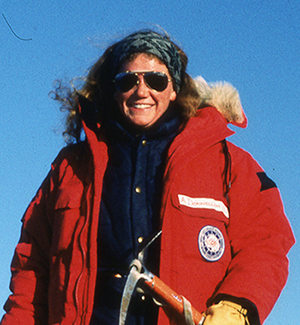 Andrea Donnellan Working on the West Antarctic Ice Streams