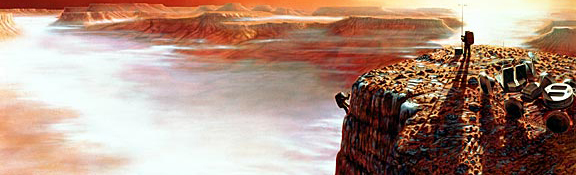 Mountain Climbing on Mars