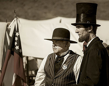 Robert Broski at Civil War Re-enactment, Tom’s Farm, October 12-13, 2013