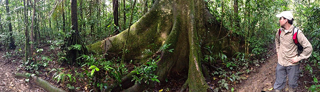 Daniel Estrada in the Amazon Rainforest