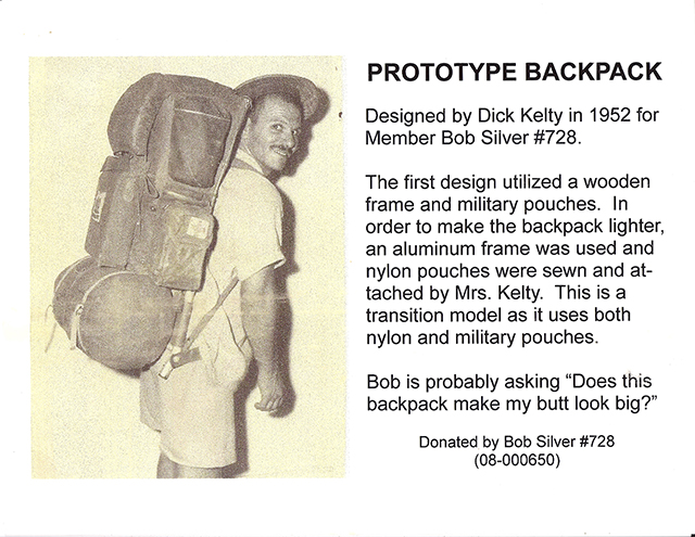 Bob Silver - Prototype Backpack
