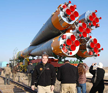 Rollout of the Soyuz Spacecraft