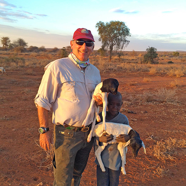 Alan Feldstein and Friend