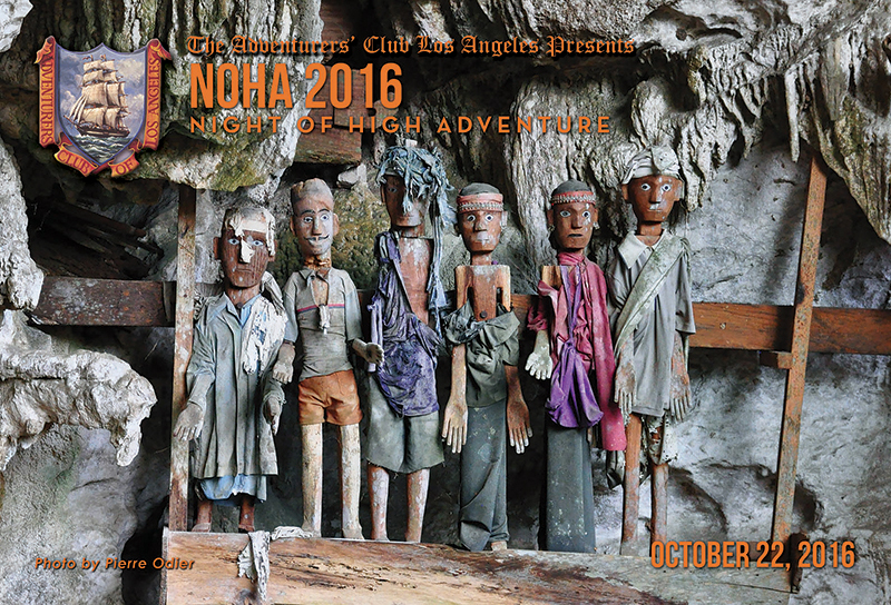 The Adventurers’ Club Los Angeles Presents NOHA 2016 Night of High Adventure October 24,2015