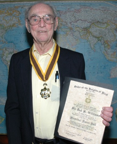 Photo of T. D. Sir Ted R. Williams